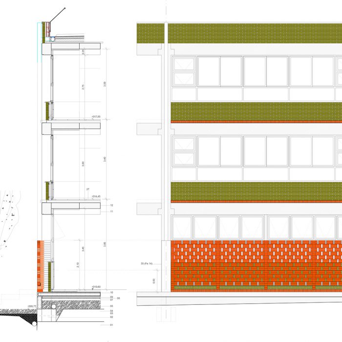 DGON.3.3.F1 Detall_Façana Nord
